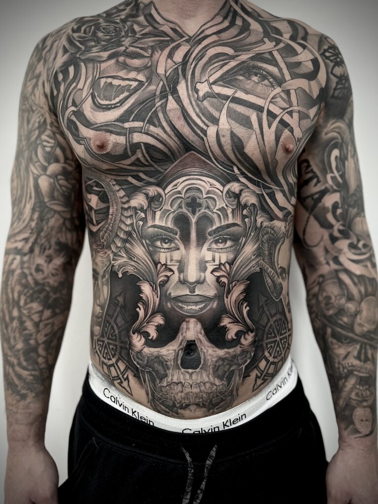 Tattoo af Carsten Montana i København